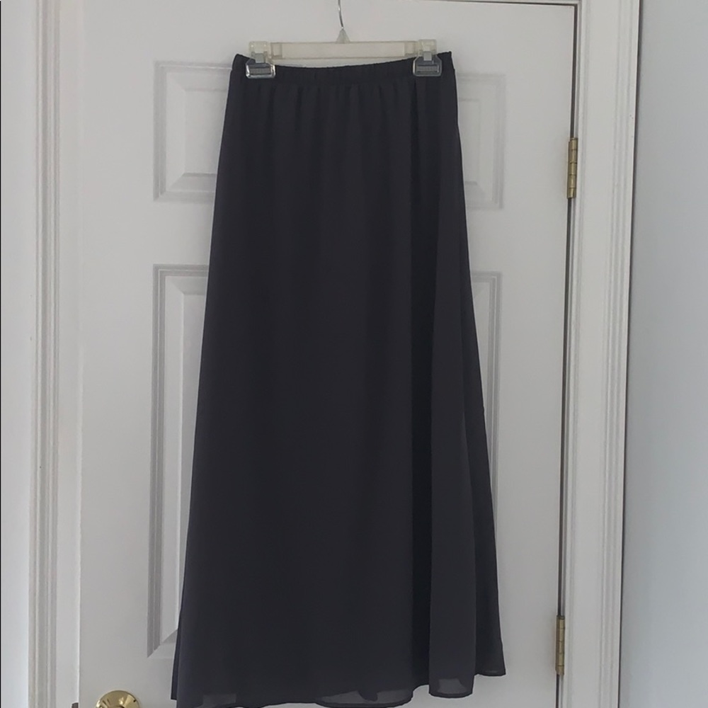 Forever 21 grey maxi skirt